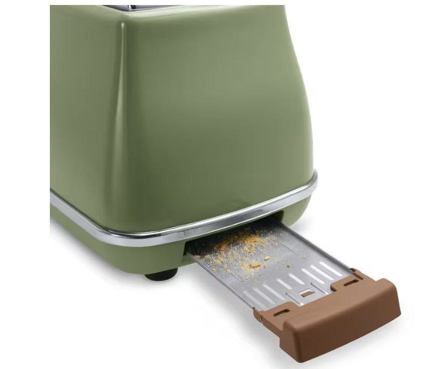 Delonghi Icona Vintage Ctov 2003 2 Slice Toaster Green