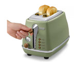 Delonghi Icona Vintage Ctov 2003 2 Slice Toaster Green