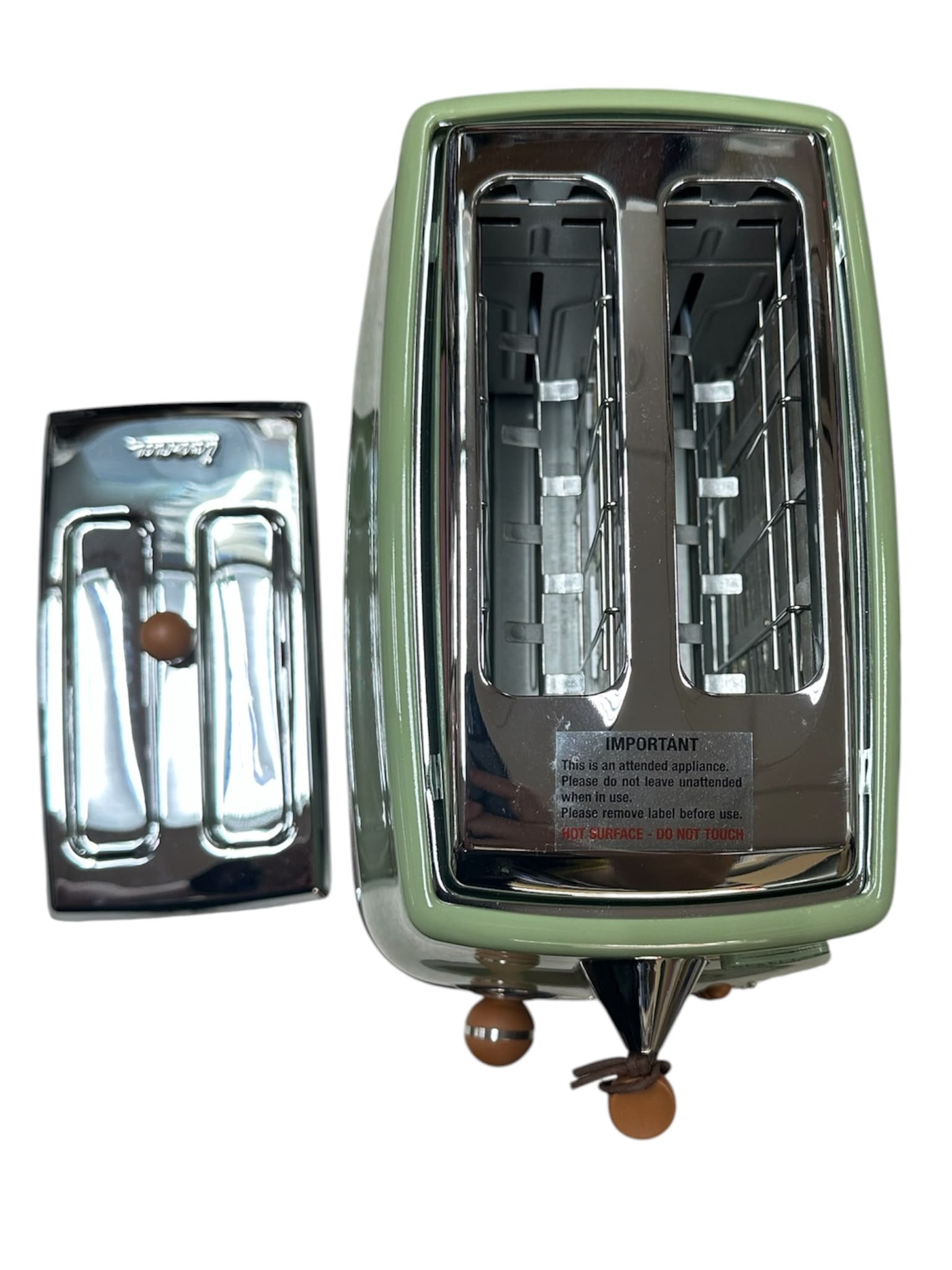 Delonghi Icona Vintage Ctov 2003 2 Slice Toaster Green