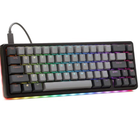 Drop MDX-22176-19 computer-keyboards, Space Gray, Cherry MX Blue RGB Main image