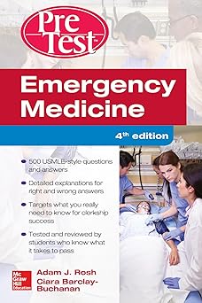 Emergency Medicine PreTest Self-Assessment and Review, Fourth Edition Paperback Main image