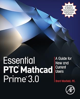 Essential PTC® Mathcad Prime® 3.0: A Guide for New and Current Users Paperback Main image