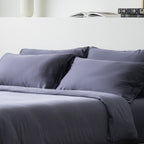 Weavve Home Cotton Flat Sheet, Queen Size, Midnight Blue