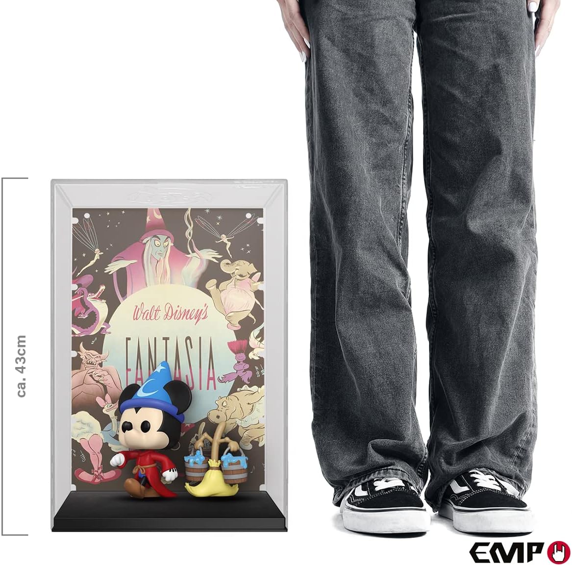 Funko Pop Movie Poster: Disney100  Fantasia, Sorcerer's Apprentice Mickey with Broom