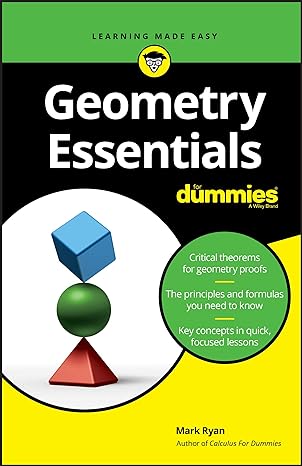 Geometry Essentials For Dummies Main image