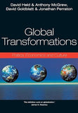 Global Transformations: Politics, Economics And Culture