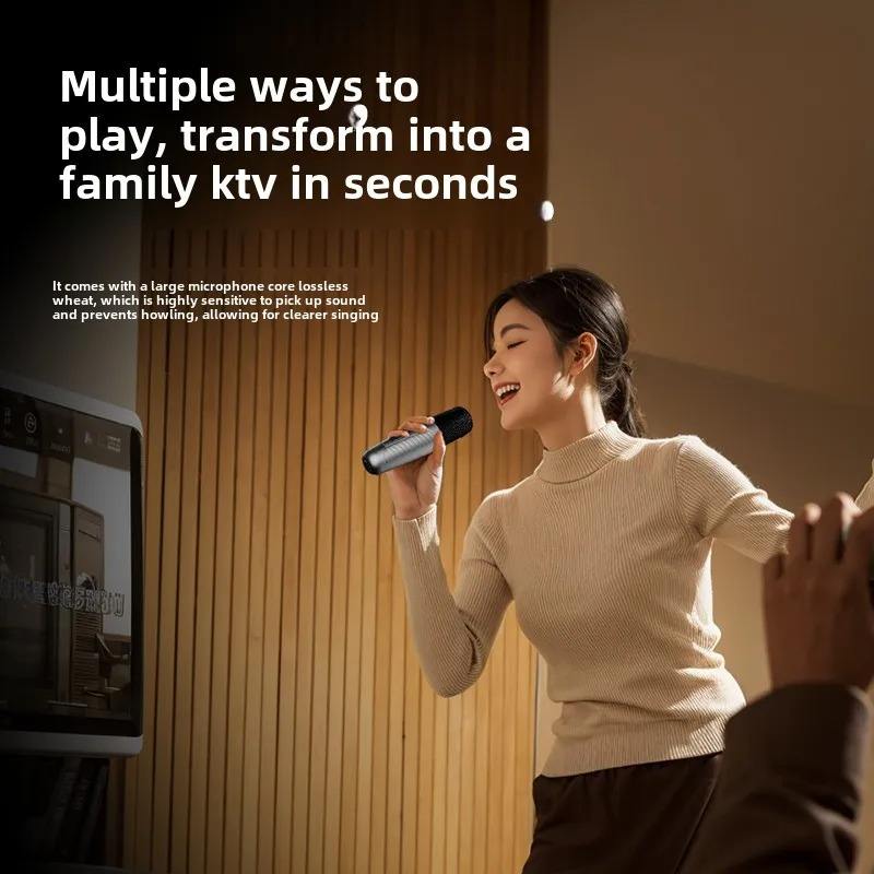 Wireless Microphone Hi-Fi Speaker