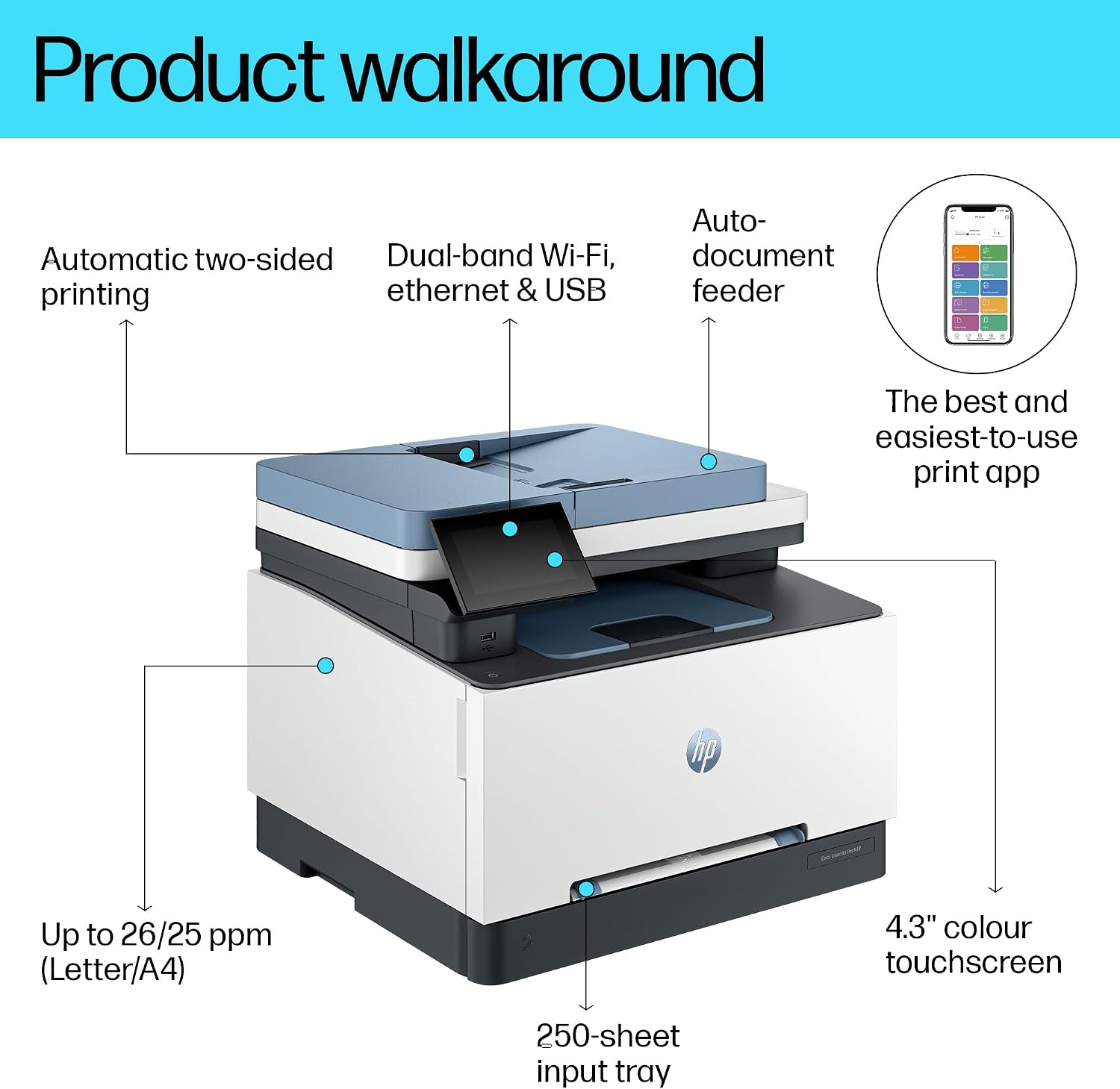 Hp Laserjet Pro MFP 3303fdw Multifunctional Printer