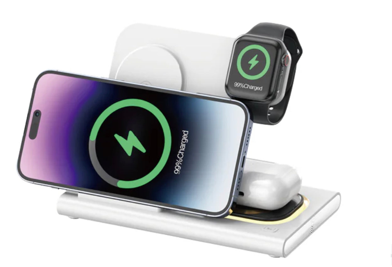 Andowl QA80 4in1 Wireless Charger 20W Secondary image