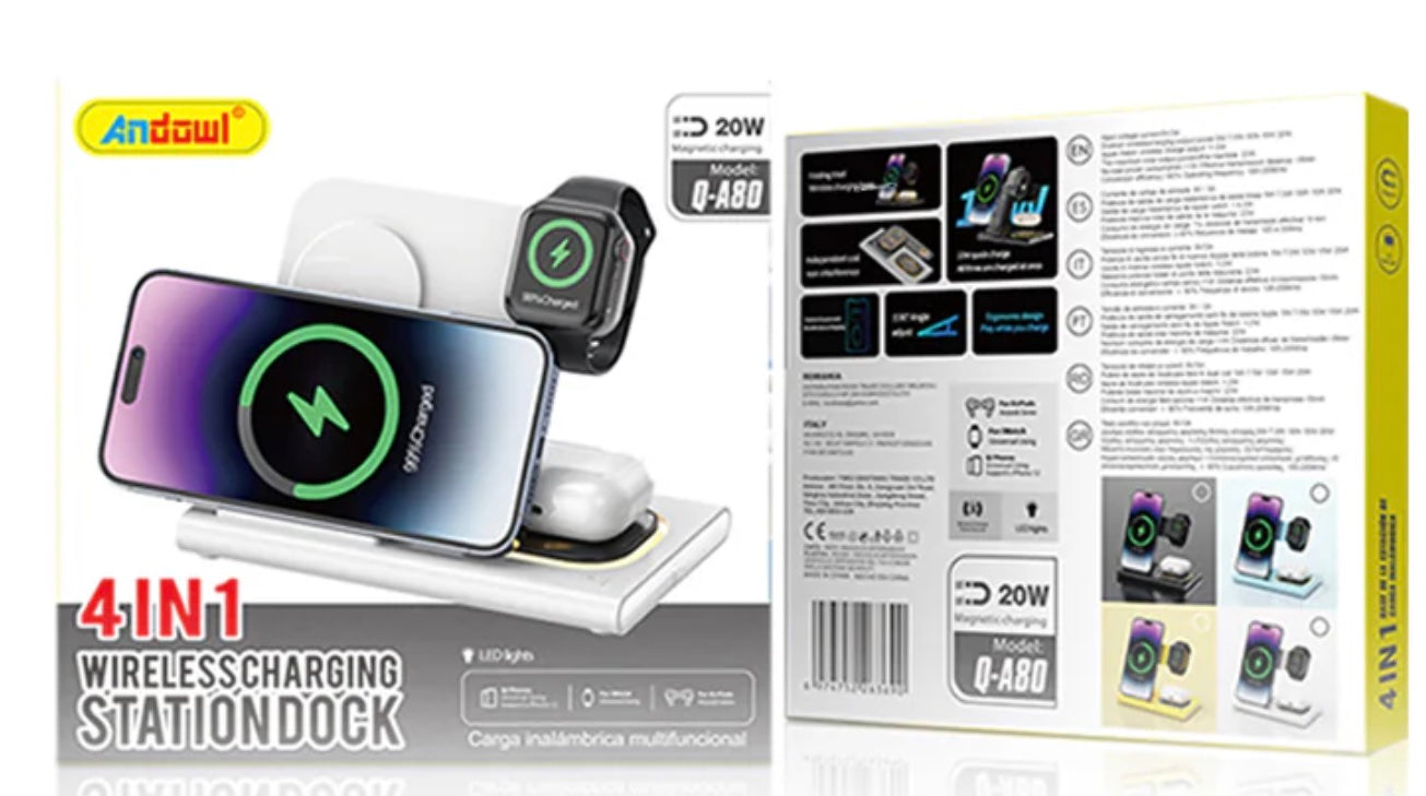 Andowl QA80 4in1 Wireless Charger 20W Main image