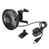 3R30008 Car USB Air Outlet Dashboard Fan