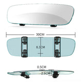 3R339 Curved Mirror 300mm Car Rearview Indoor Frameless