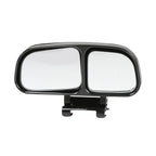 3R027 360 Degree Wide Angle Adjustable Double View Convex Curvature Blind Spot And Parking Mirror Left Side Mount