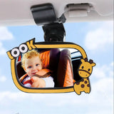 3R2261 360 Degree Rotatable Rearmirror Clear View Baby Auto Safety Car Back Seat Baby Mirror