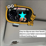 3R2261 360 Degree Rotatable Rearmirror Clear View Baby Auto Safety Car Back Seat Baby Mirror