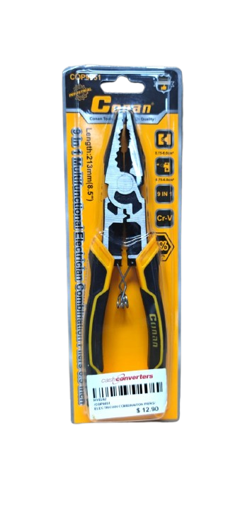 Conan Electrician Combination Pliers – 8.5 Inch Main image