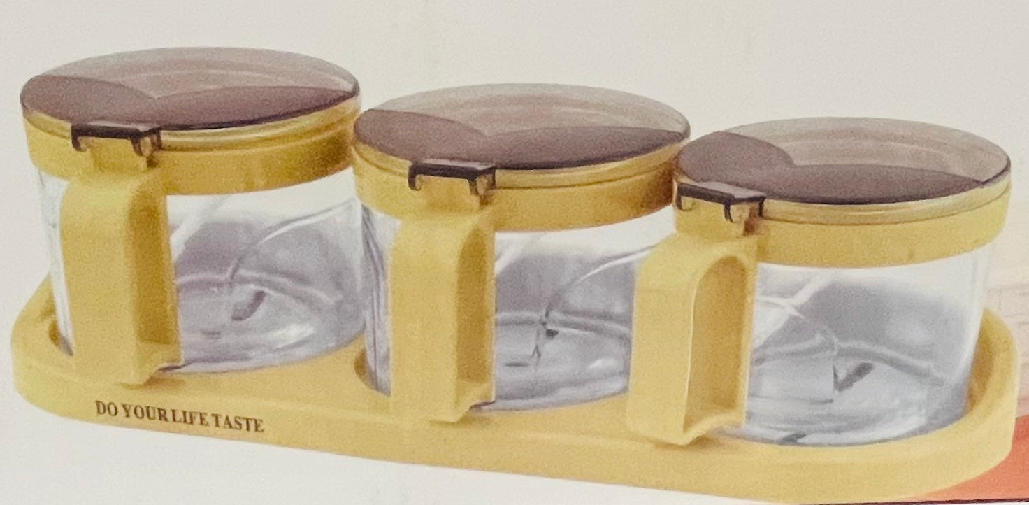 Harutani 3 Compartment Seasoning Holder Main image