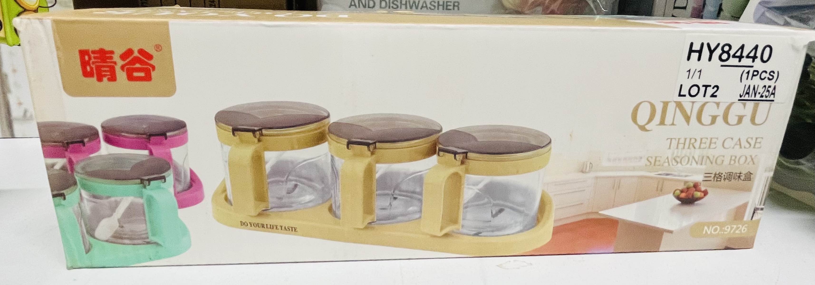 Harutani 3 Compartment Seasoning Holder