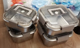 4pc Stainless Steel Food Container Set