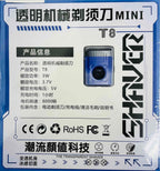 Mini Transparent Mechanical Travel Shaver
