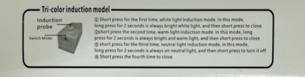 LED Sense Light Magnetic 30cm