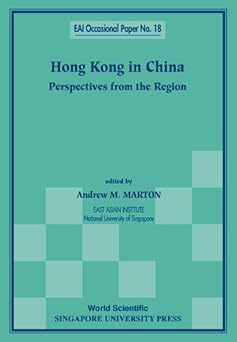 Hong Kong In China: Perspectives From The Region: 18 Paperback Main image
