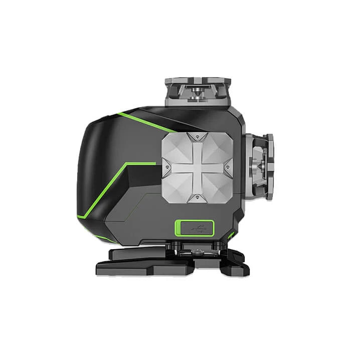 Huepar S04CG-C 4D Green Laser Level Self-Leveling Cross Line Laser Tools With Detector, LCD Display, Remote, Bluetooth & Bracket