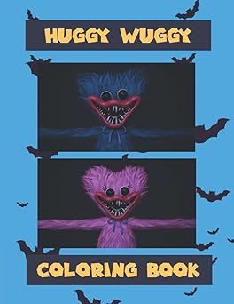Huggy wuggy Coloring Book - Puppy playtime Book Main image