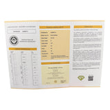 Love & Co 18K 2tones Lab Grown Solitaire Diamond=0.53, VS1, Color G w/ Cert