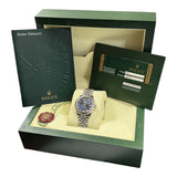 Rolex 178274 Datejust Automatic Diamond & Blue Dial Watch, Card With Box, 31mm