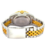 ROLEX 16233 Datejust Automatic Diamond Index With Custom Diamond Bezel, 36mm