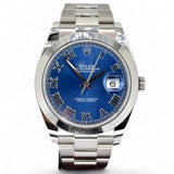 Rolex 126300 DateJust Automatic Roman Dial Men Watch w/Card, 41mm
