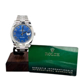 Rolex 126300 DateJust Automatic Roman Dial Men Watch w/Card, 41mm