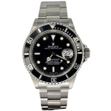 Rolex 16610 Submariner Automatic Black Dial Watch, 40mm