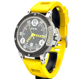 B.R.M DDF6 246-R-05 Racing Automatic Yellow Watch, 46mm