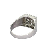 750WG Diamond D9 Men Ring