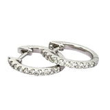 750WG Diamond D20 Earring