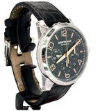 Montblanc Timewalker Chronograph Automatic Black Dial Mens Watch, 43mm
