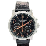 Montblanc Timewalker Chronograph Automatic Black Dial Mens Watch, 43mm
