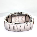 BALMAIN Chronograph w/Diamond Bezel Quartz, Mother Of Pearl Dial Watch, 28 x 48mm