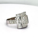 750WG Diamond Lady Ring