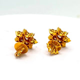 18KYG Diamond Earring