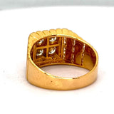 916YG Diamond Men Ring