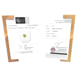 916YG Diamond Jadeite Jade Men Ring w/Cert