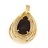 14KYG Diamond Sea Shell Pendant