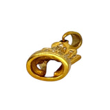 750YG Diamond Buddha Pendant