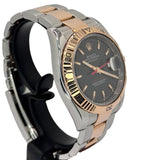 Rolex 116261 Turn-O-Graph Halfgold Rose Gold Automatic Watch w/Cert,36mm