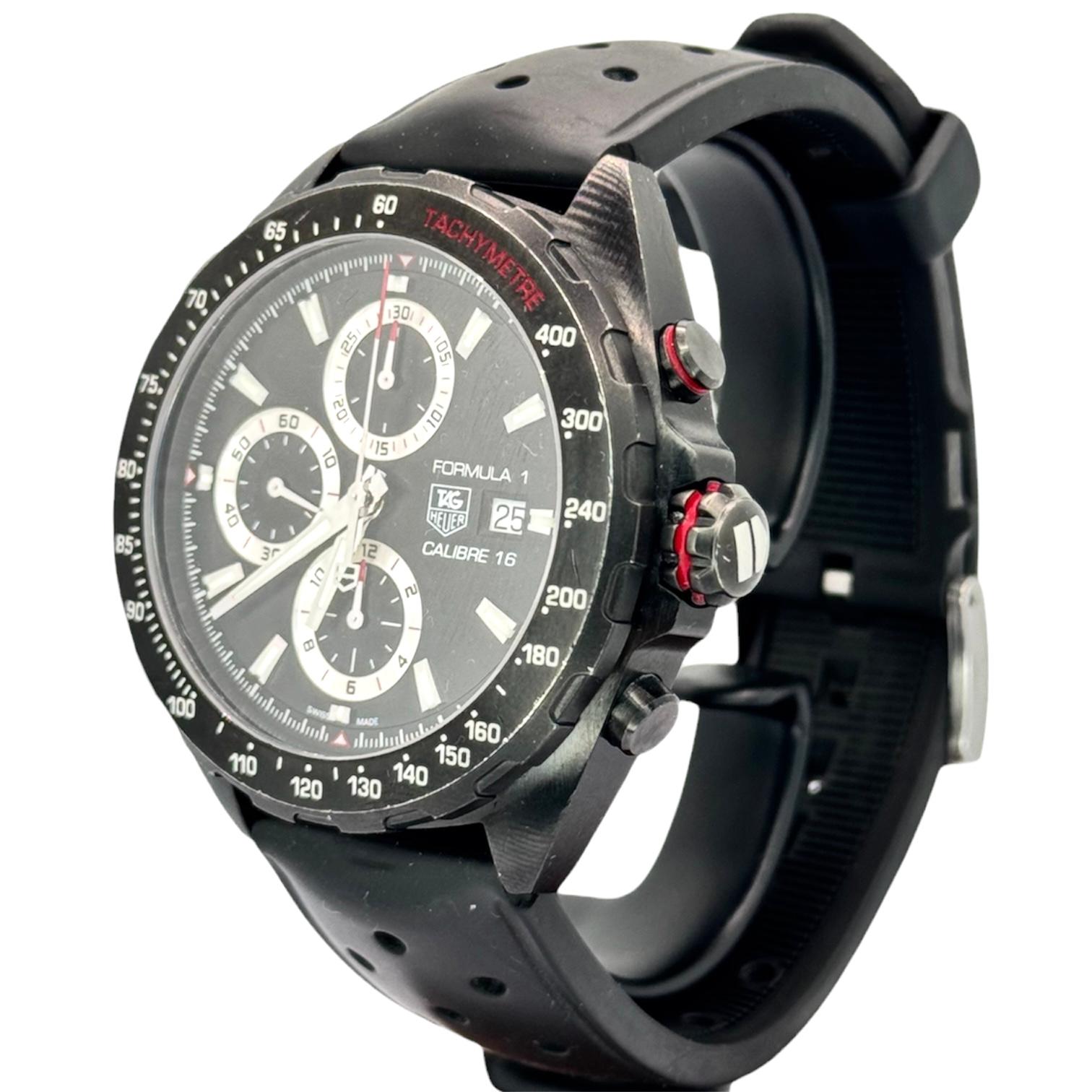 TAG Heuer Formula 1 Chronograph Calibre 16 Automatic Mens Watch, 43mm