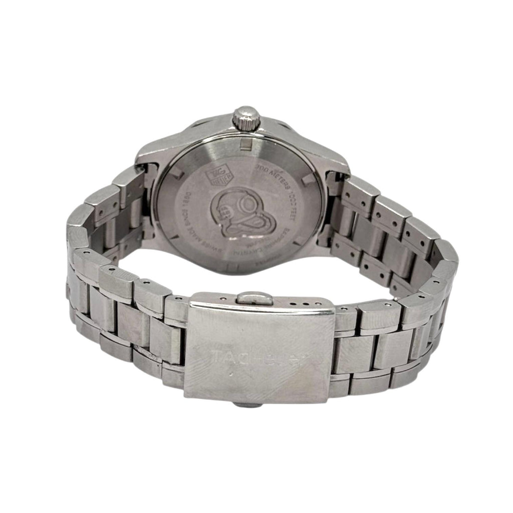 Tag Heuer Aquaracer Quartz Diamond White Mother of Pearl Dial Ladies Watch WAF1312 , 32mm