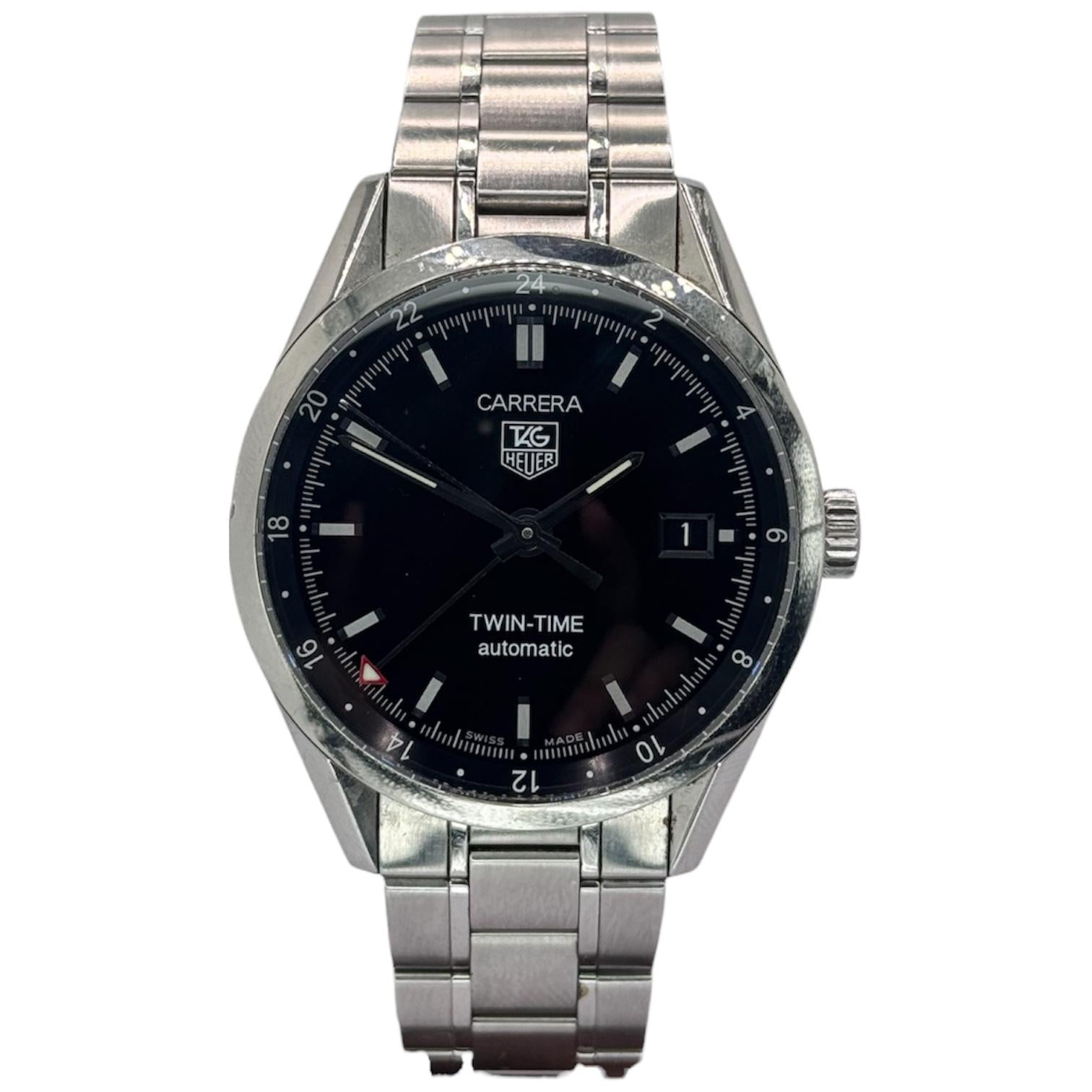 TAG Heuer Carrera Twin time Automatic Watch, 39mm Main image